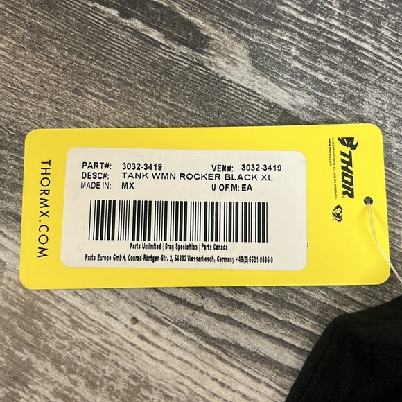 Women's THOR tank- NWT - XL - Picture 6 of 6